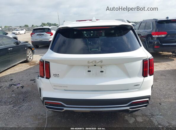 KNDRKDLG3P5226046 2023 KIA SORENTO HYBRID White 