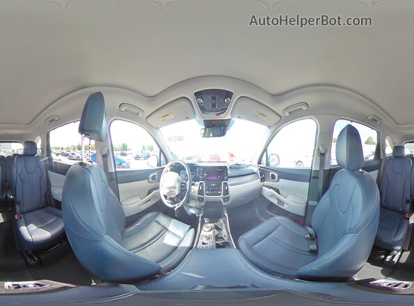 KNDRKDLG3R5247482 2024 KIA SORENTO Silver Widok wnętrza 360 stopni