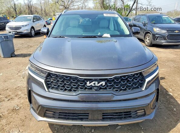 KNDRKDLG4P5184891 2023 KIA SORENTO Gray Front view
