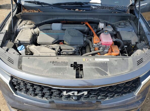 KNDRKDLG4P5184891 2023 KIA SORENTO Gray Rear interior view