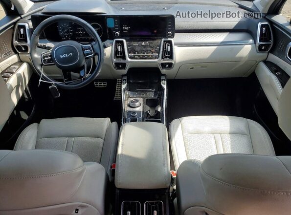 KNDRKDLG4P5184891 2023 KIA SORENTO Gray Dashboard view