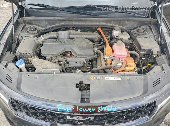 KNDRKDLG4P5188889 2023 KIA SORENTO Черный Вид подкапотного пространства
