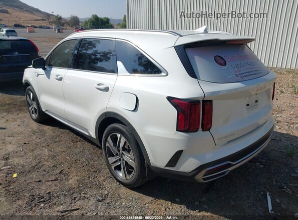 KNDRMDLG0P5130594 2023 KIA SORENTO HYBRID White Tył lewy
