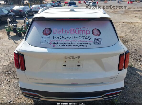 KNDRMDLG0P5130594 2023 KIA SORENTO HYBRID White 