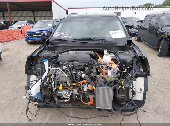 KNDRMDLG4P5140738 2023 KIA SORENTO HYBRID Черный Вид задней части салона