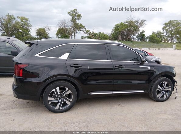 KNDRMDLG4P5140738 2023 KIA SORENTO HYBRID Черный Панорамный вид салона 360°