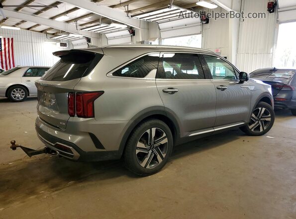 KNDRMDLG7P5139924 2023 KIA SORENTO Silver 