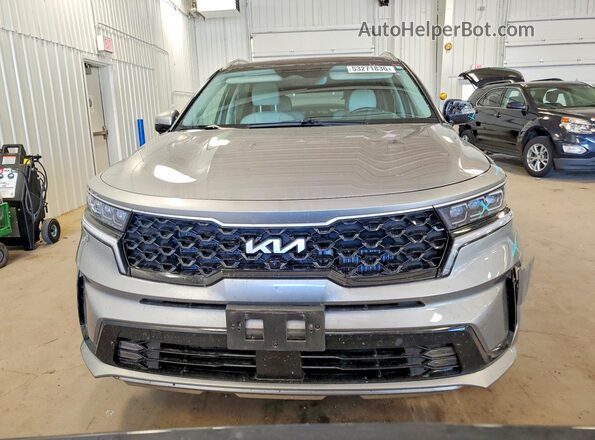 KNDRMDLG7P5139924 2023 KIA SORENTO Silver 