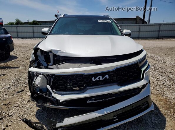 KNDRMDLH2P5217552 2023 KIA SORENTO White Front view