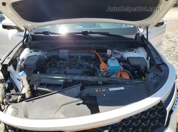KNDRMDLH2P5217552 2023 KIA SORENTO White Engine compartment view