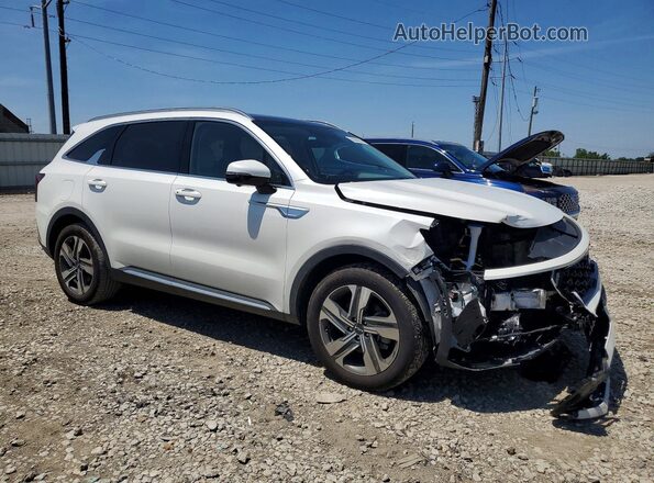 KNDRMDLH2P5217552 2023 KIA SORENTO White Front right