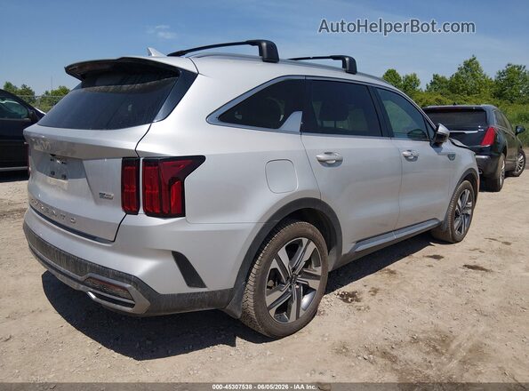 KNDRMDLH6N5108363 2022 KIA SORENTO PLUG-IN HYBRID Silver უკანა მარჯვენა