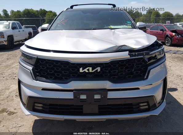 KNDRMDLH6N5108363 2022 KIA SORENTO PLUG-IN HYBRID Silver ხელსაწყოთა პანელის ხედი