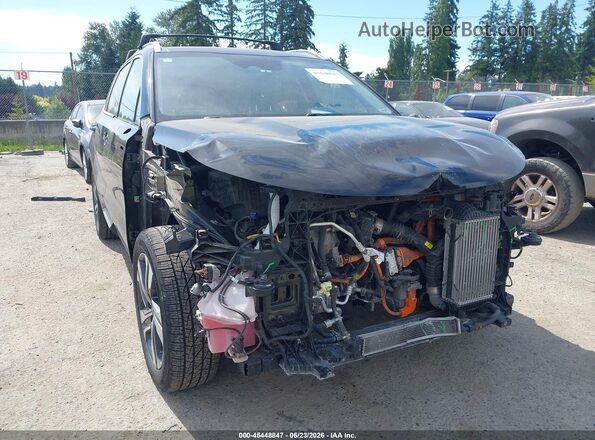 KNDRMDLHXN5087680 2022 KIA SORENTO PLUG-IN HYBRID Black Вид спереду