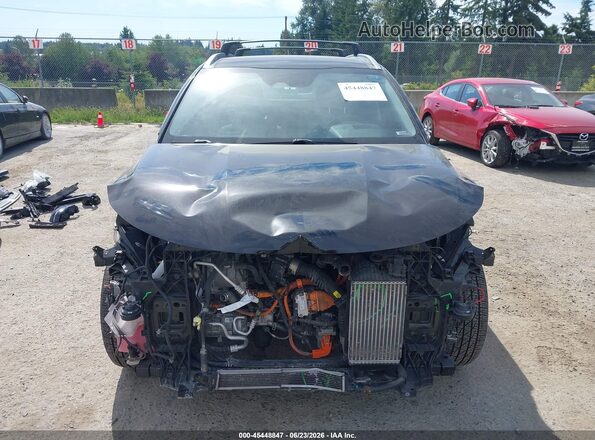 KNDRMDLHXN5087680 2022 KIA SORENTO PLUG-IN HYBRID Black Вид задньої частини салону