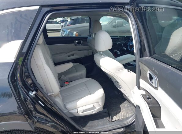 KNDRMDLHXN5087680 2022 KIA SORENTO PLUG-IN HYBRID Black Вид наклейки з VIN-кодом