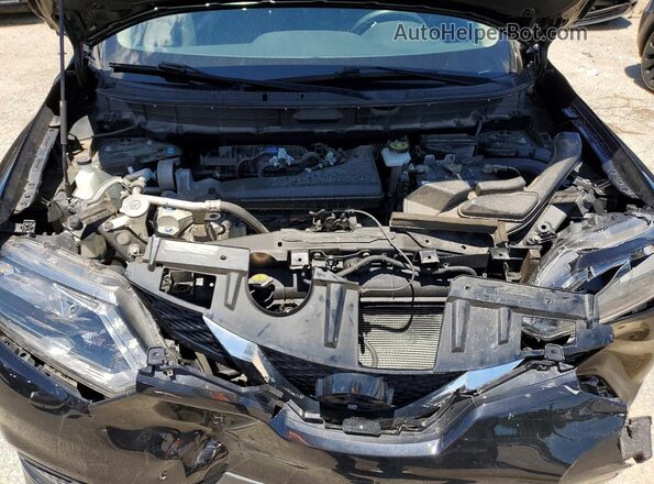 KNMAT2MT0GP594974 2016 NISSAN ROGUE Black Engine compartment view