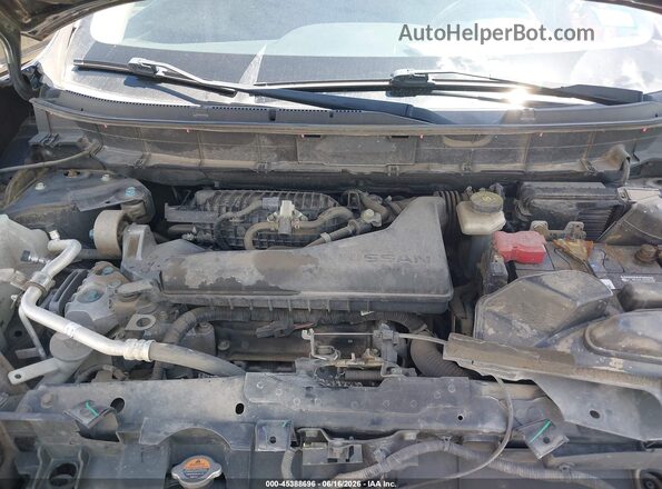 KNMAT2MT0GP608565 2016 NISSAN ROGUE Черный Вид сзади