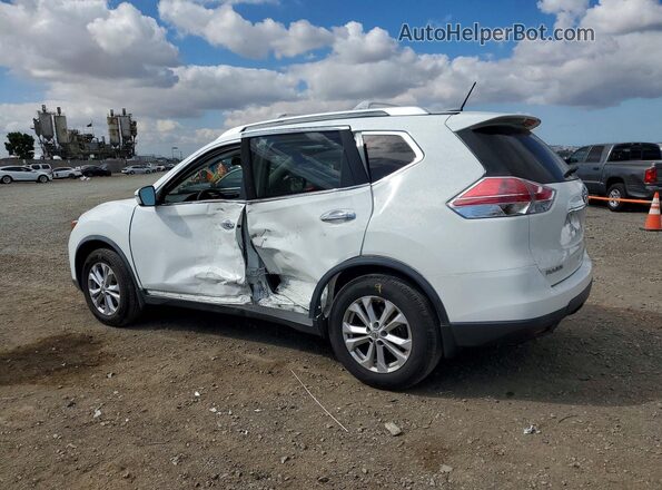 KNMAT2MT0GP617735 2016 NISSAN ROGUE White უკანა მარცხენა