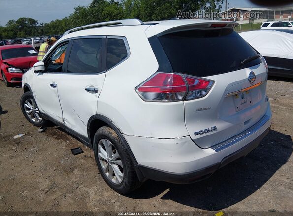KNMAT2MT0GP664165 2016 NISSAN ROGUE Cream Հետևի ձախ