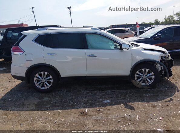 KNMAT2MT0GP664165 2016 NISSAN ROGUE Cream Սարքավորումների վահանակի տեսք