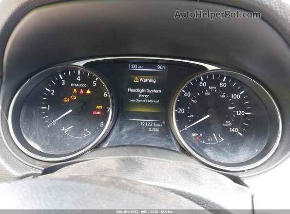 KNMAT2MT0GP666627 2016 NISSAN ROGUE Silver Widok tylnych siedzeń