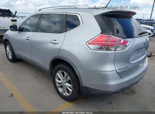 KNMAT2MT0GP666627 2016 NISSAN ROGUE Silver Tył lewy