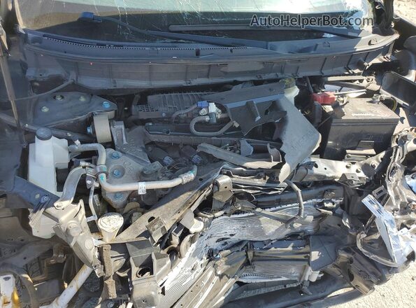 KNMAT2MT0GP672492 2016 NISSAN ROGUE Black Engine compartment view