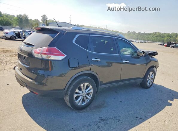 KNMAT2MT0GP672492 2016 NISSAN ROGUE Black Rear right