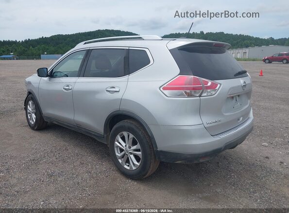 KNMAT2MT0GP684884 2016 NISSAN ROGUE Silver უკანა მარცხენა