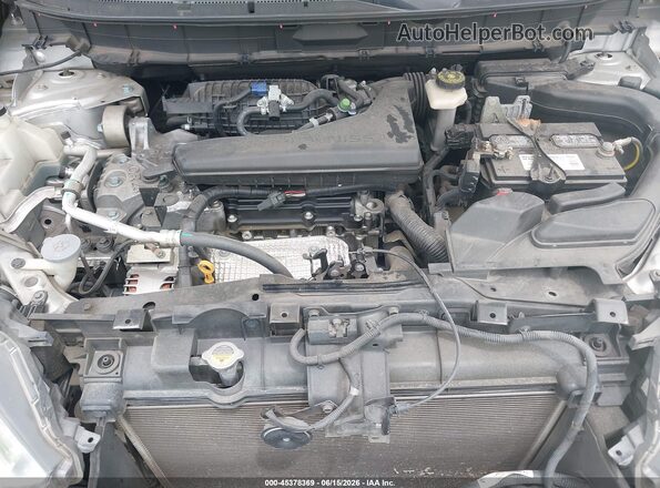 KNMAT2MT0GP684884 2016 NISSAN ROGUE Silver უკანა ხედი