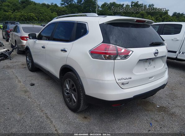 KNMAT2MT0GP737843 2016 NISSAN ROGUE White Հետևի ձախ