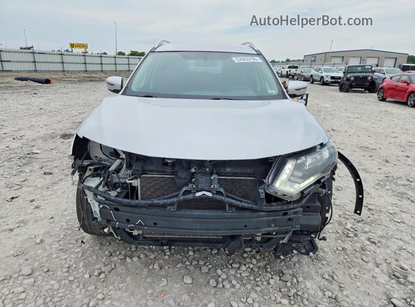 KNMAT2MT0HP597696 2017 NISSAN ROGUE Silver Вид спереду