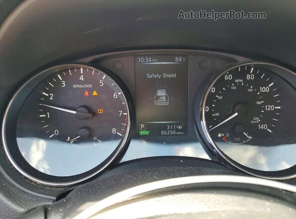 KNMAT2MT0HP611628 2017 NISSAN ROGUE Черный 