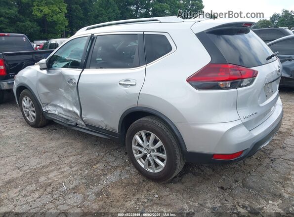 KNMAT2MT0JP553655 2018 NISSAN ROGUE Silver Trasero izquierdo