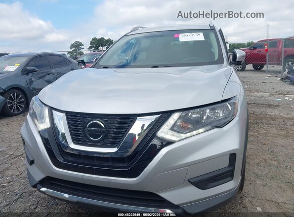 KNMAT2MT0JP553655 2018 NISSAN ROGUE Silver Vista del cuadro de instrumentos