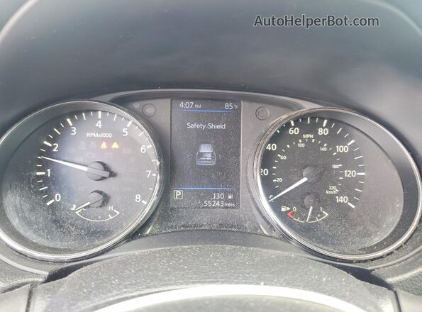 KNMAT2MT0JP582623 2018 NISSAN ROGUE Gray 