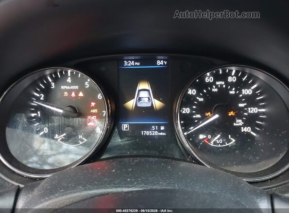 KNMAT2MT0KP504781 2019 NISSAN ROGUE Gray Հետևի նստատեղերի տեսք