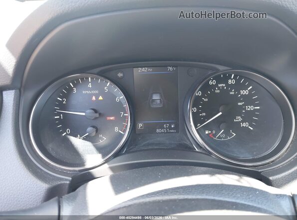 KNMAT2MT0KP560137 2019 NISSAN ROGUE Gray უკანა სავარძლების ხედი