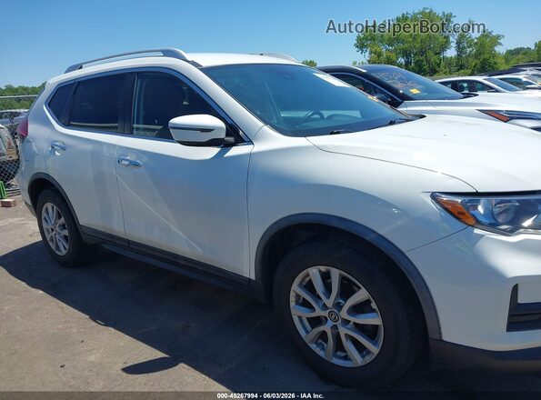 KNMAT2MT0LP524076 2020 NISSAN ROGUE White Widok wnętrza z tyłu