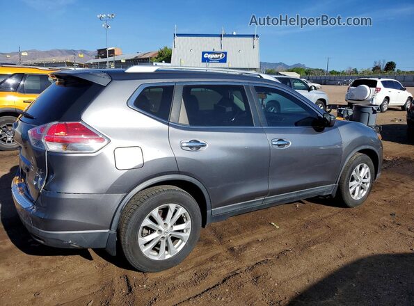 KNMAT2MT1GP637802 2016 NISSAN ROGUE Charcoal Trasero derecho
