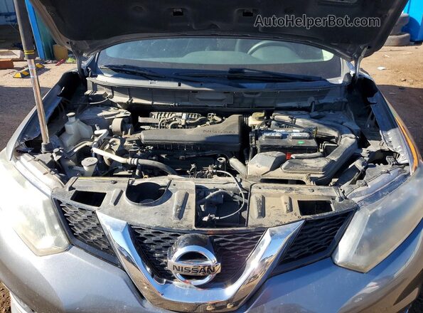 KNMAT2MT1GP637802 2016 NISSAN ROGUE Charcoal Vista interior trasera