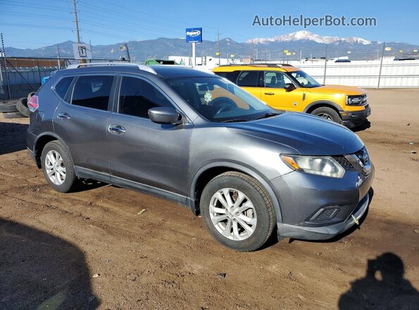 KNMAT2MT1GP637802 2016 NISSAN ROGUE Charcoal Delantero derecho