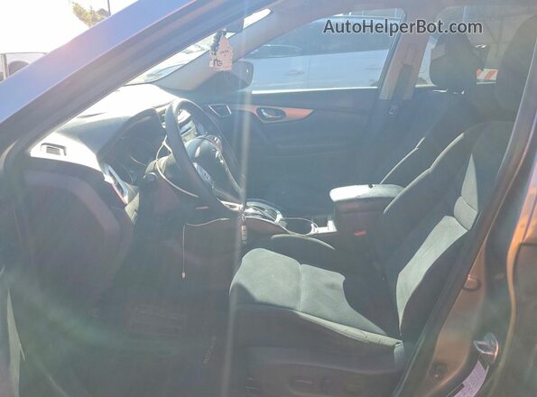 KNMAT2MT1GP637802 2016 NISSAN ROGUE Charcoal Vista interior delantera