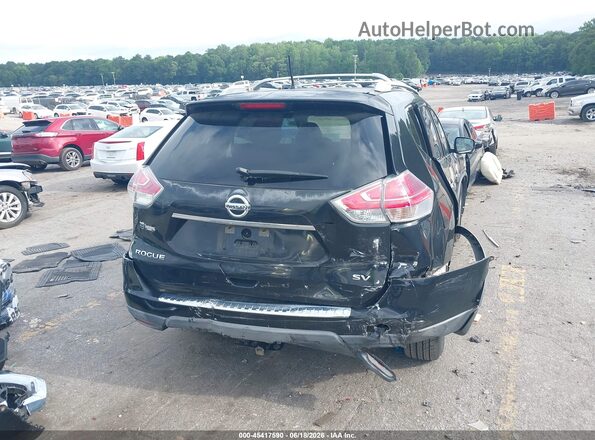 KNMAT2MT1GP641333 2016 NISSAN ROGUE Black Вид спереду