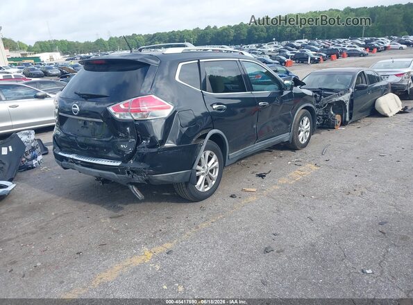 KNMAT2MT1GP641333 2016 NISSAN ROGUE Black Задня права чверть