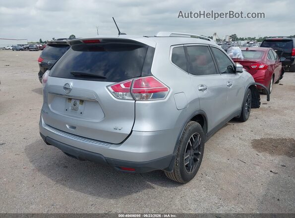 KNMAT2MT1GP668967 2016 NISSAN ROGUE Silver Задня права чверть