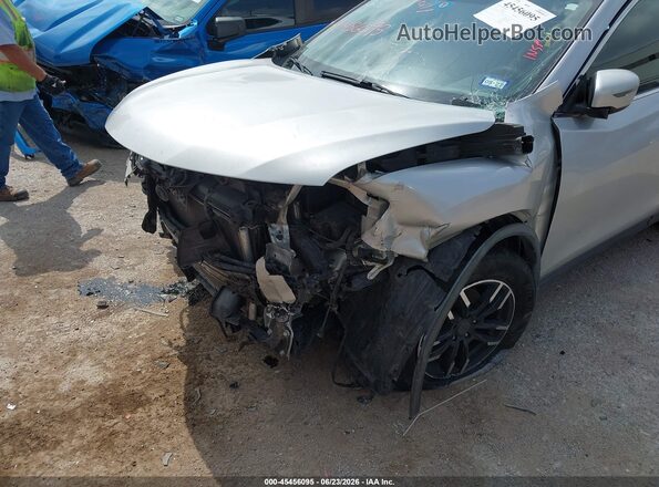 KNMAT2MT1GP668967 2016 NISSAN ROGUE Silver Вид спереду