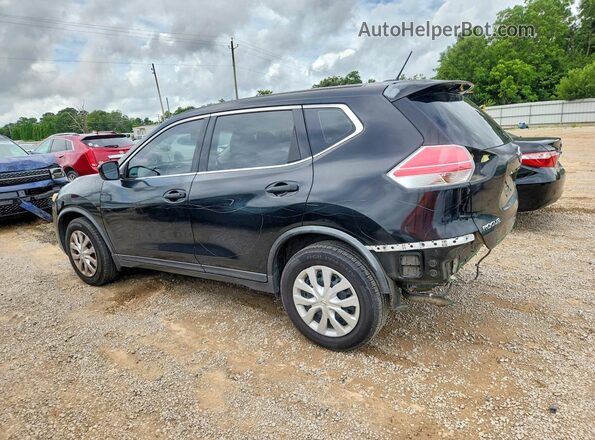 KNMAT2MT1GP671187 2016 NISSAN ROGUE Black Rear left