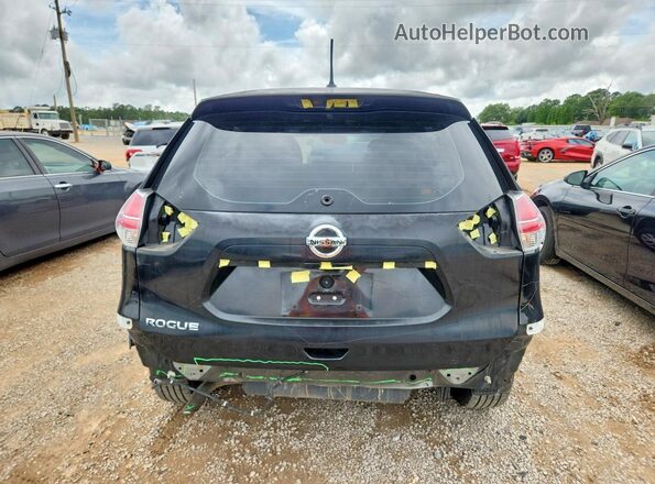 KNMAT2MT1GP671187 2016 NISSAN ROGUE Black Rear view